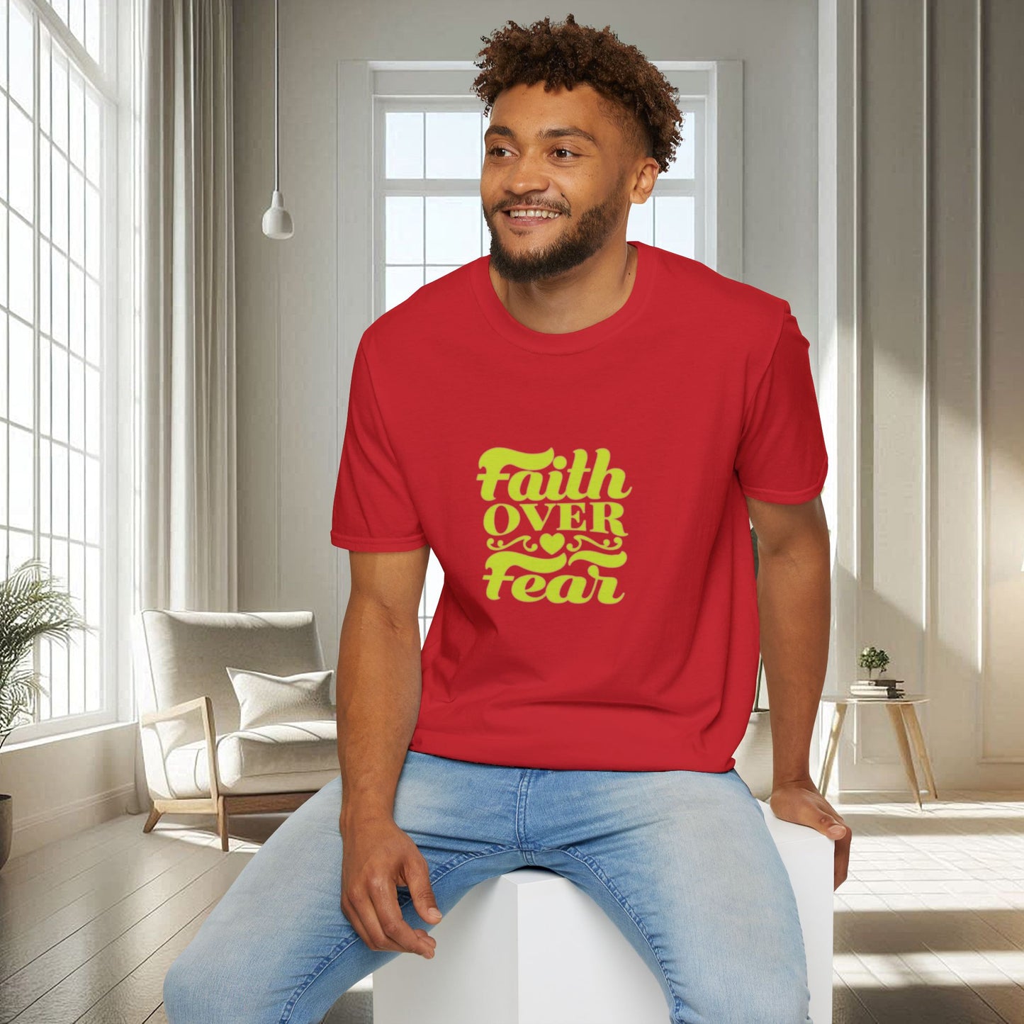 Faith over Fear | Unisex Soft T-shirt