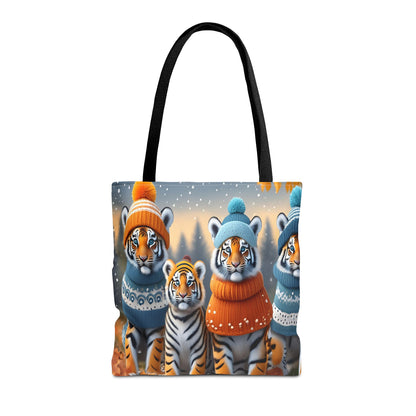 Tigers In Woolens | Tote Bag