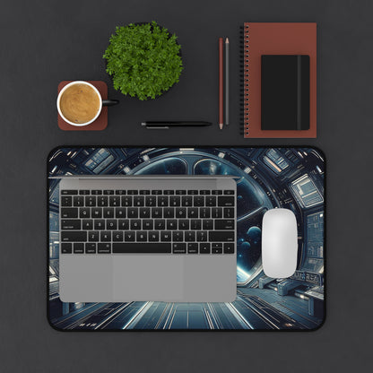 Earth View from Space Station | Desk Mat