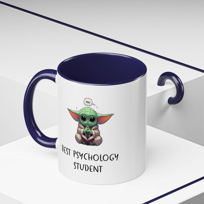 Best Psychology Student | Accent Coffee Mug (11, 15oz)