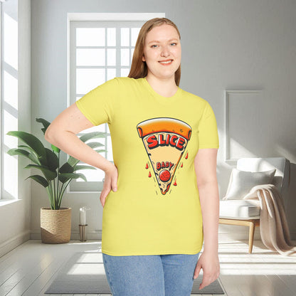 Slice Baby Pizza | Unisex Soft T-shirt