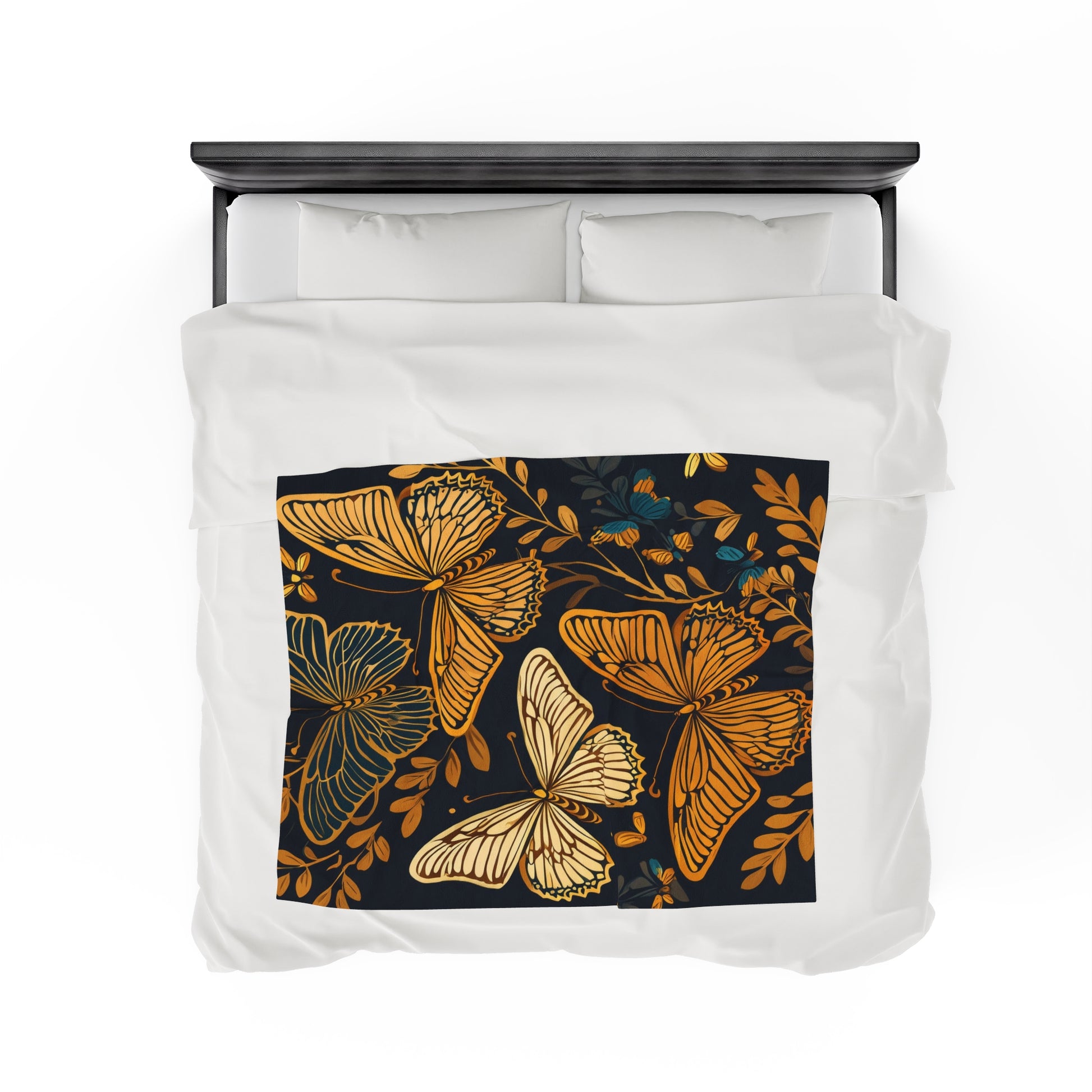 Surreal Butterflies | Velveteen Plush Blanket