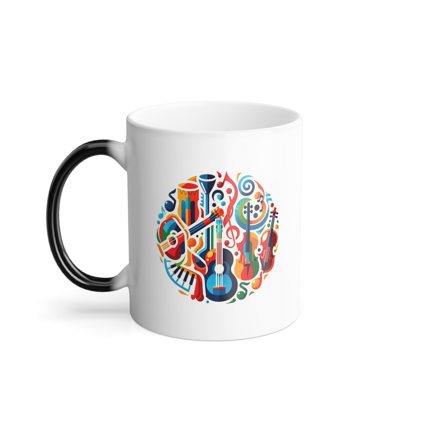 Musical Instruments | Color Morphing Mug, 11oz