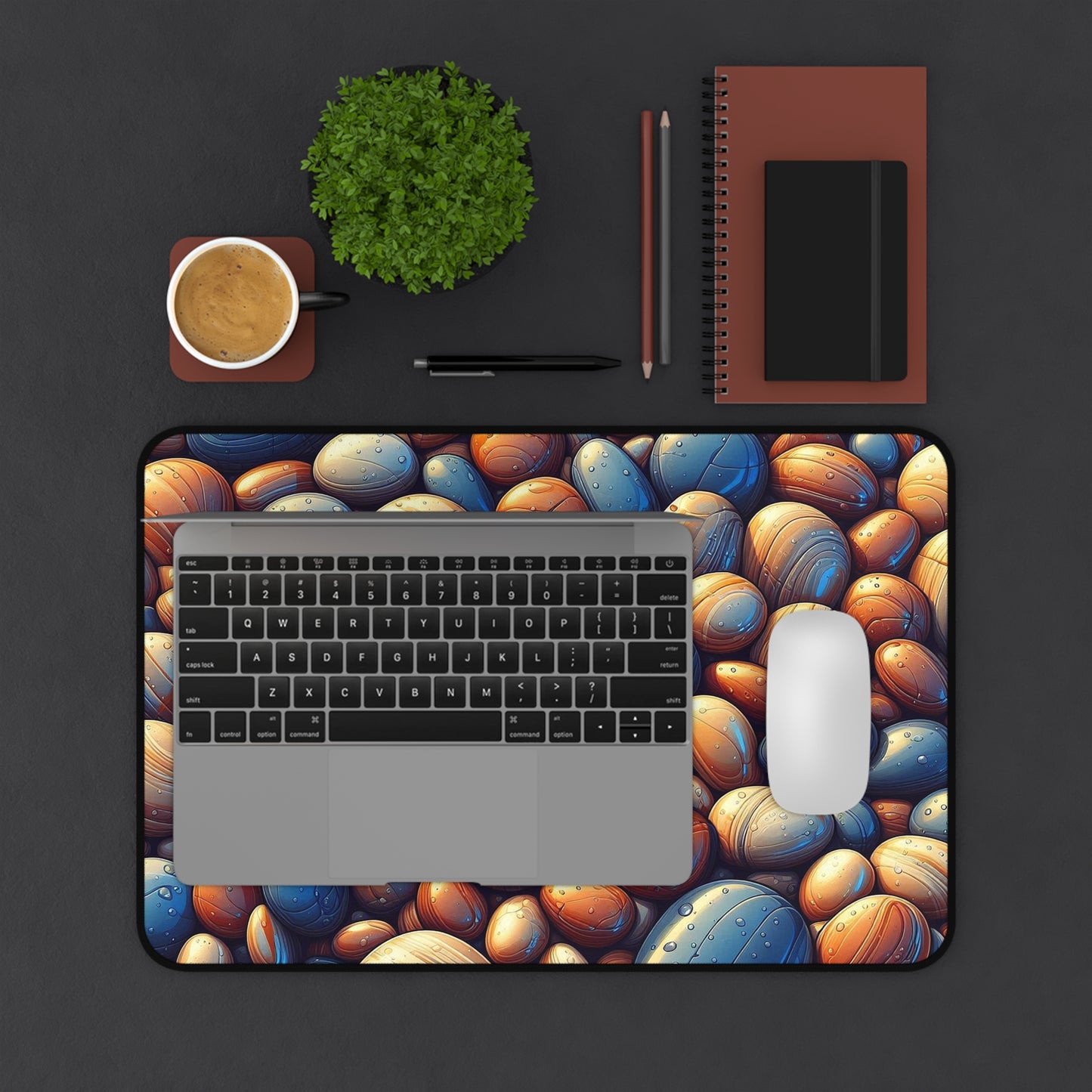 Beach Stones | Desk Mat