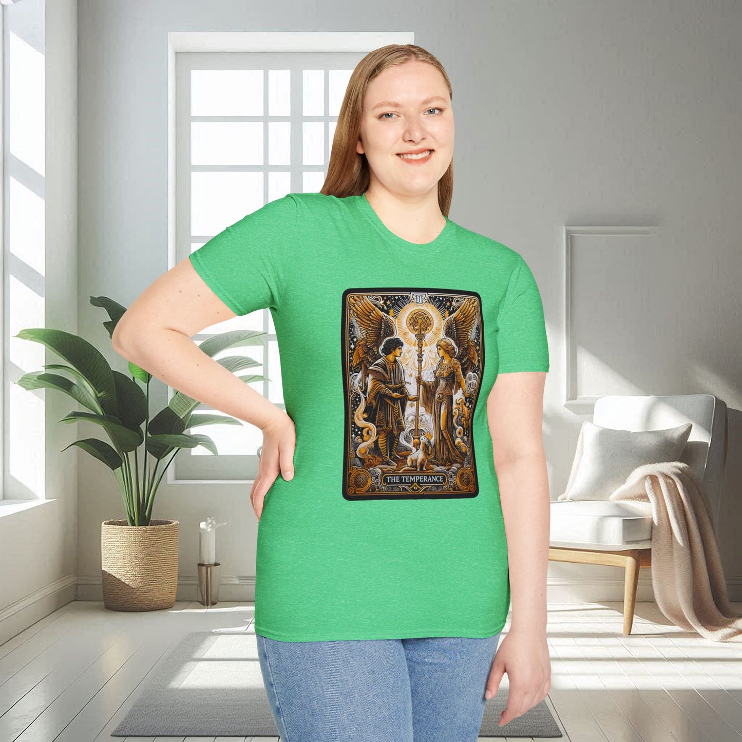 Le Tarot de la Tempérance | T-shirt doux unisexe