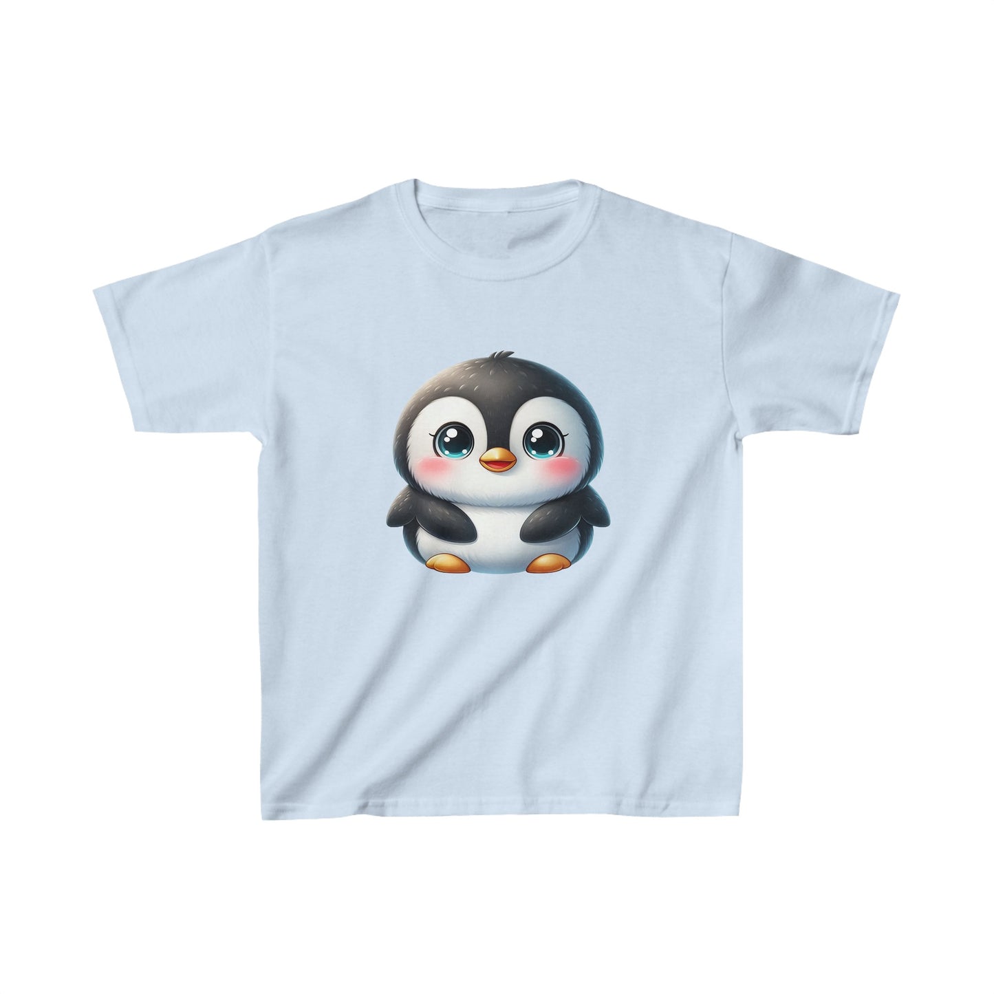 Camiseta de algodón pesado para niños Innocent Penguin