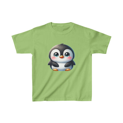 Camiseta de algodón pesado para niños Innocent Penguin