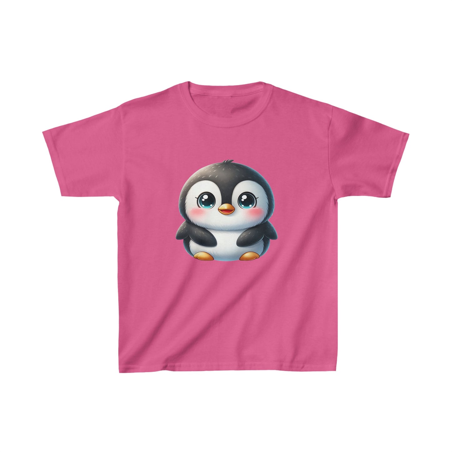 Camiseta de algodón pesado para niños Innocent Penguin