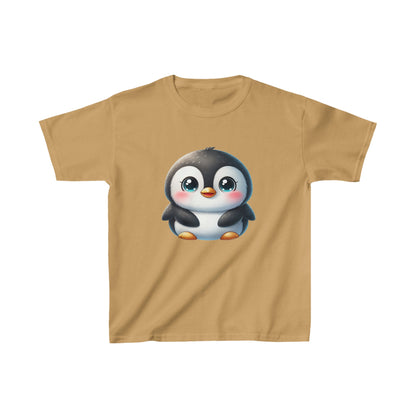 Camiseta de algodón pesado para niños Innocent Penguin