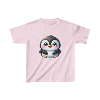 Camiseta de algodón pesado para niños Innocent Penguin