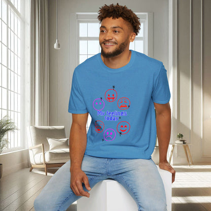 Mes sentiments aujourd'hui | T-shirt unisexe doux