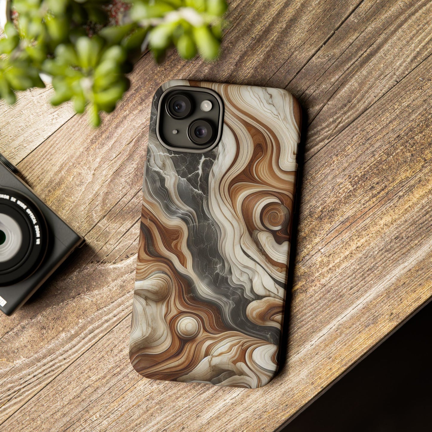 Marble Wood design | Tough Cases