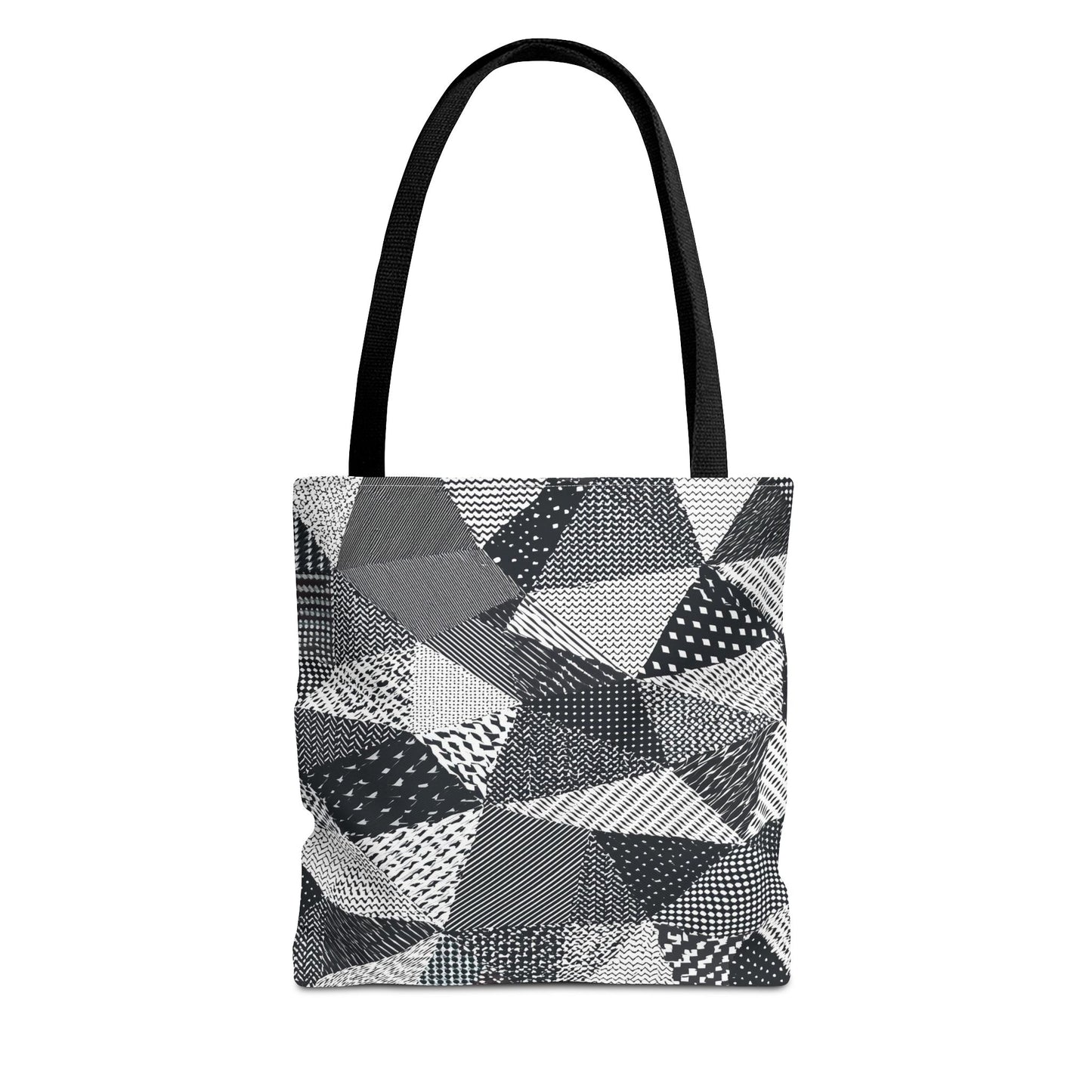 Black, White Abstract Shapes | Tote Bag