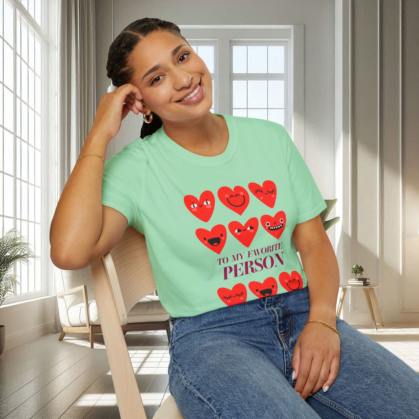 To My Favorite Person | Unisex Soft T-shirt