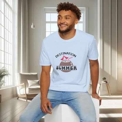 Destination Été | T-shirt doux unisexe