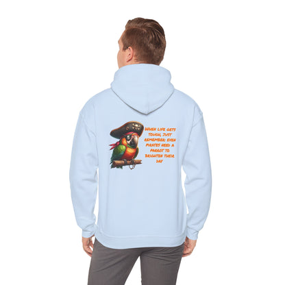 Pirate's Parrot | Unisex Heavy Blend™ Hooded Sweatshirt