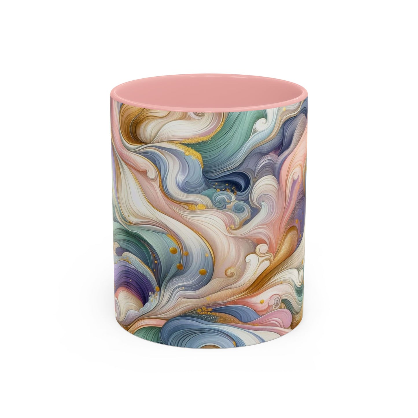 Tourbillons colorés | Tasse à café Accent (11 oz)