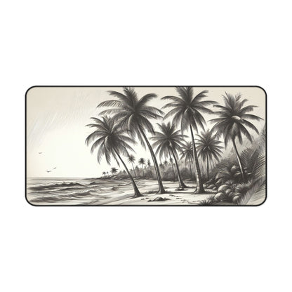 Hand Drawn Beach | Desk Mat