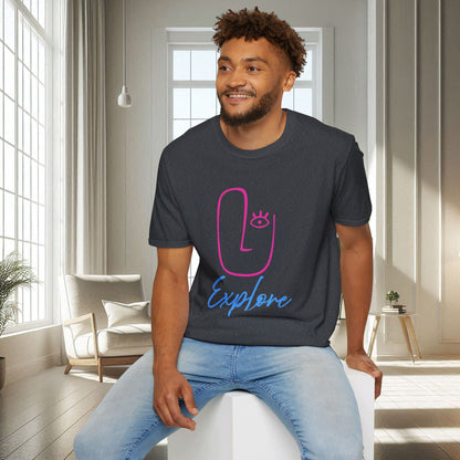 Explorez et voyagez | T-shirt doux unisexe