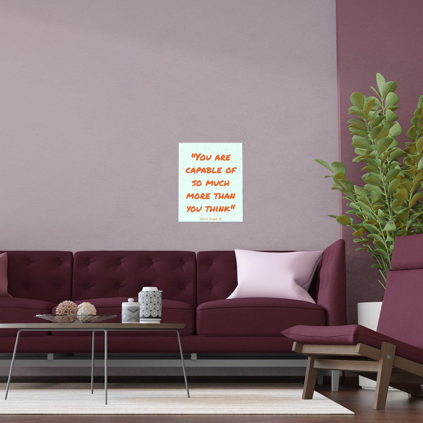 Don't Forget It | Indoor and Outdoor Silk Poster