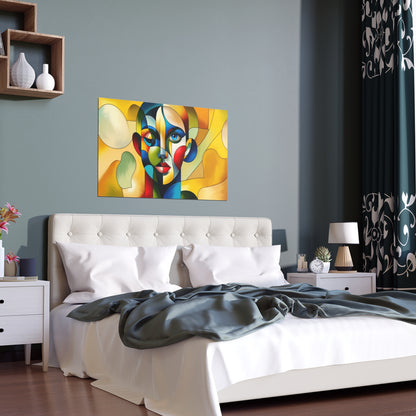 Modern Art | Indoor and Outdoor Silk Poster