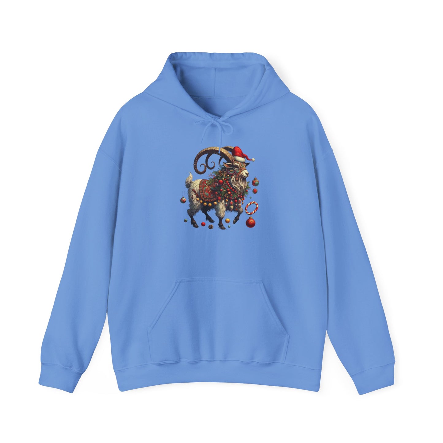 Festive Ram | Unisex Heavy Blend™ Hooded Sweatshirt