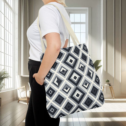 3D Geometric Pattern | Tote Bag