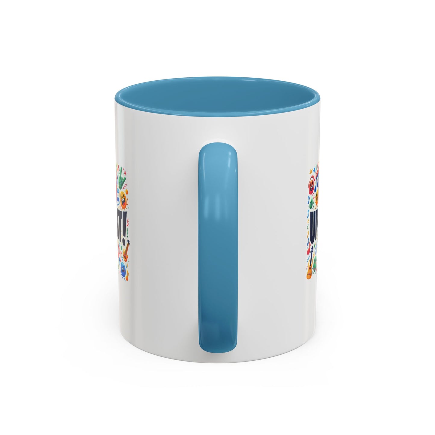 Go Upbeat! | Accent Coffee Mug (11, 15oz)