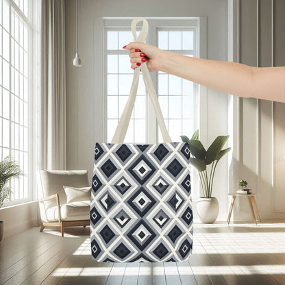 3D Geometric Pattern | Tote Bag