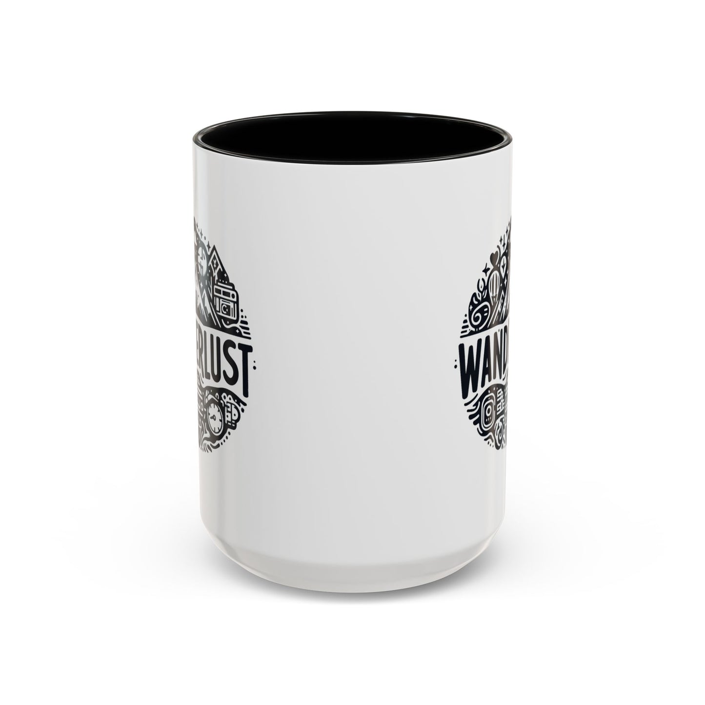 Wanderlust for the Travelling Soul | Accent Coffee Mug (11, 15oz)