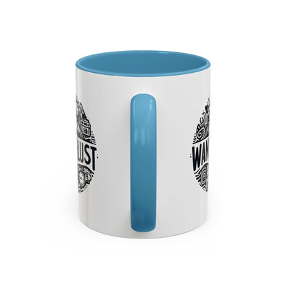 Wanderlust for the Travelling Soul | Accent Coffee Mug (11, 15oz)