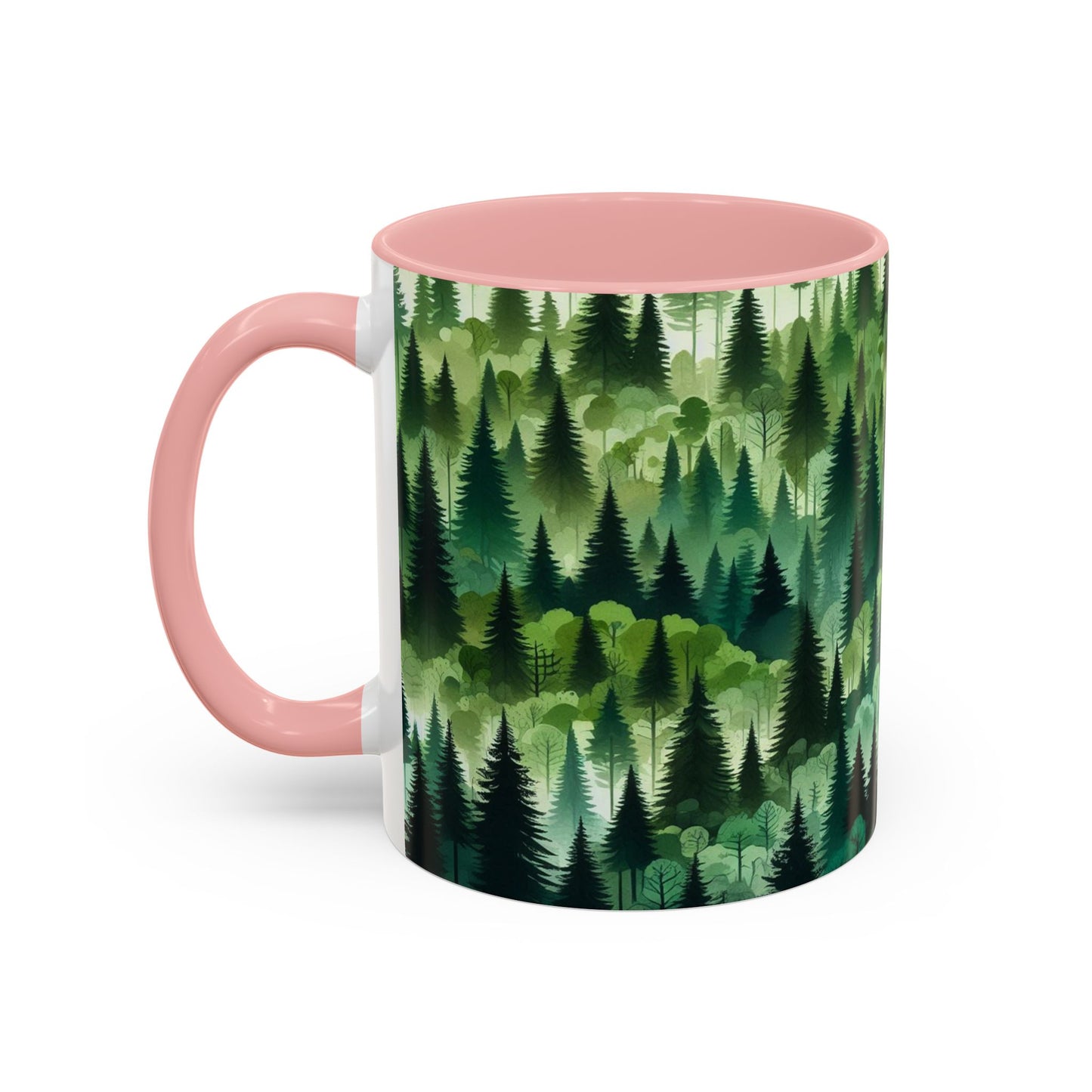 Forest Trees | Accent Coffee Mug (11oz)