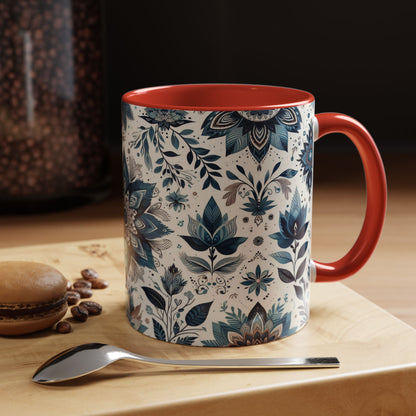 Boho Pattern | Accent Coffee Mug (11oz)