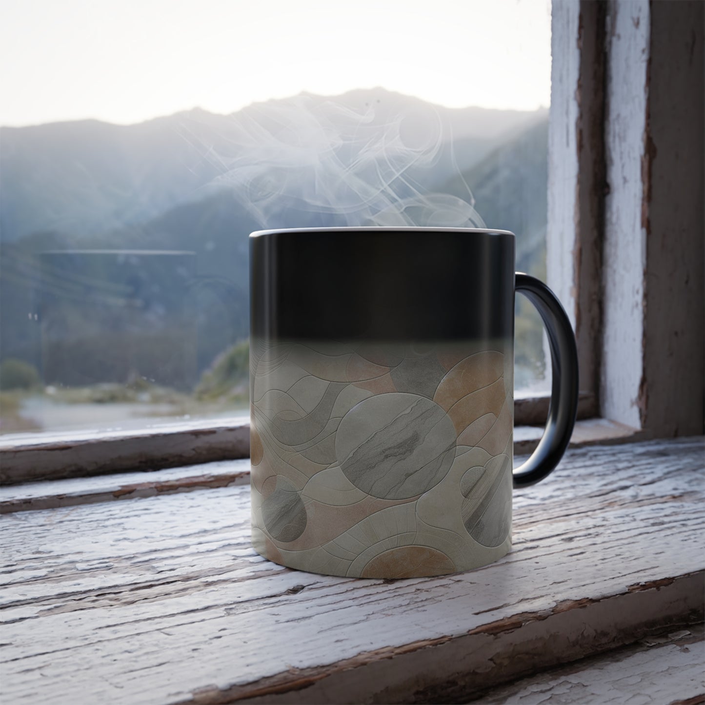 Stone Pattern | Color Morphing Mug, 11oz