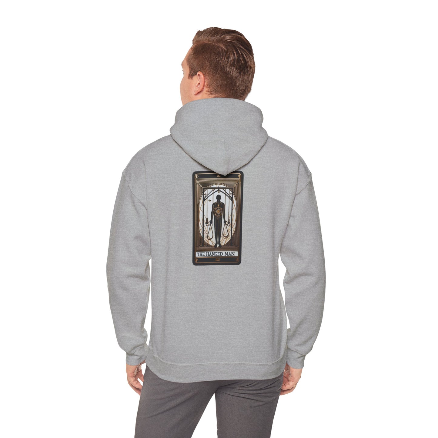 The Hanged Man | Tarot Card | Unisex Heavy Blend™ Hooded Sweatshirt