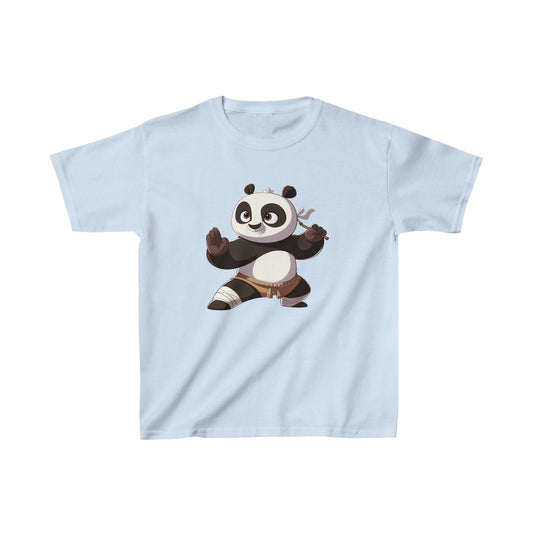 Panda in action | Kids Heavy Cotton™ Tee