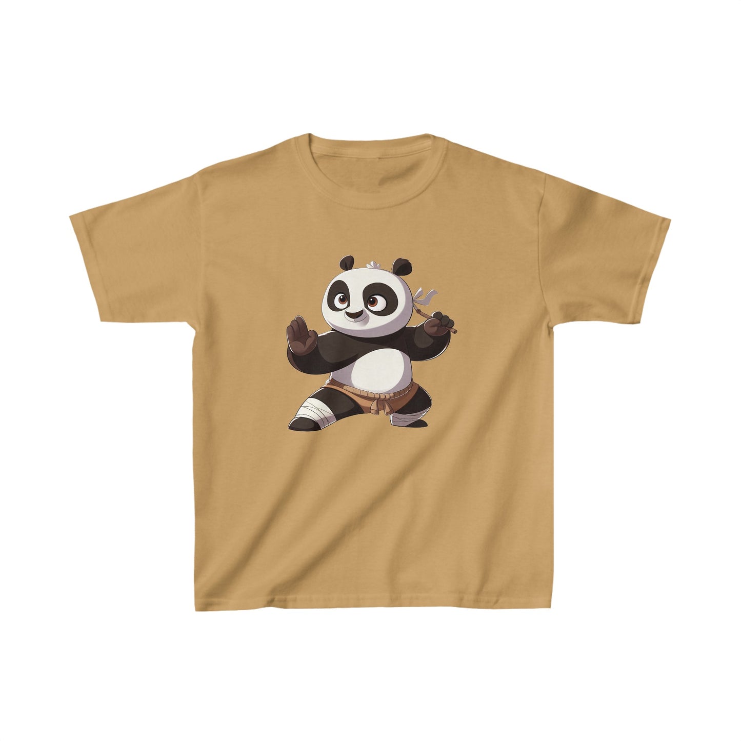 Panda in action | Kids Heavy Cotton™ Tee