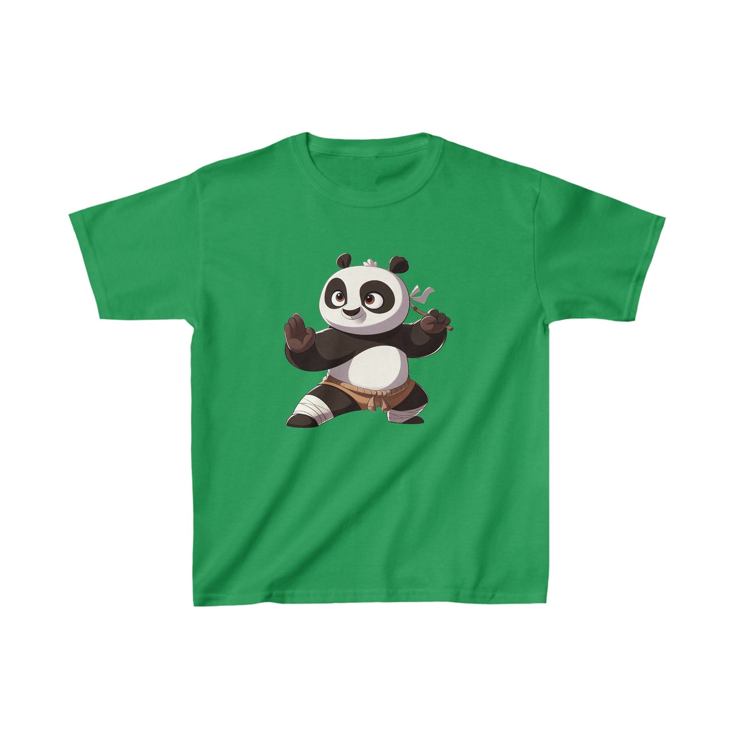 Panda in action | Kids Heavy Cotton™ Tee