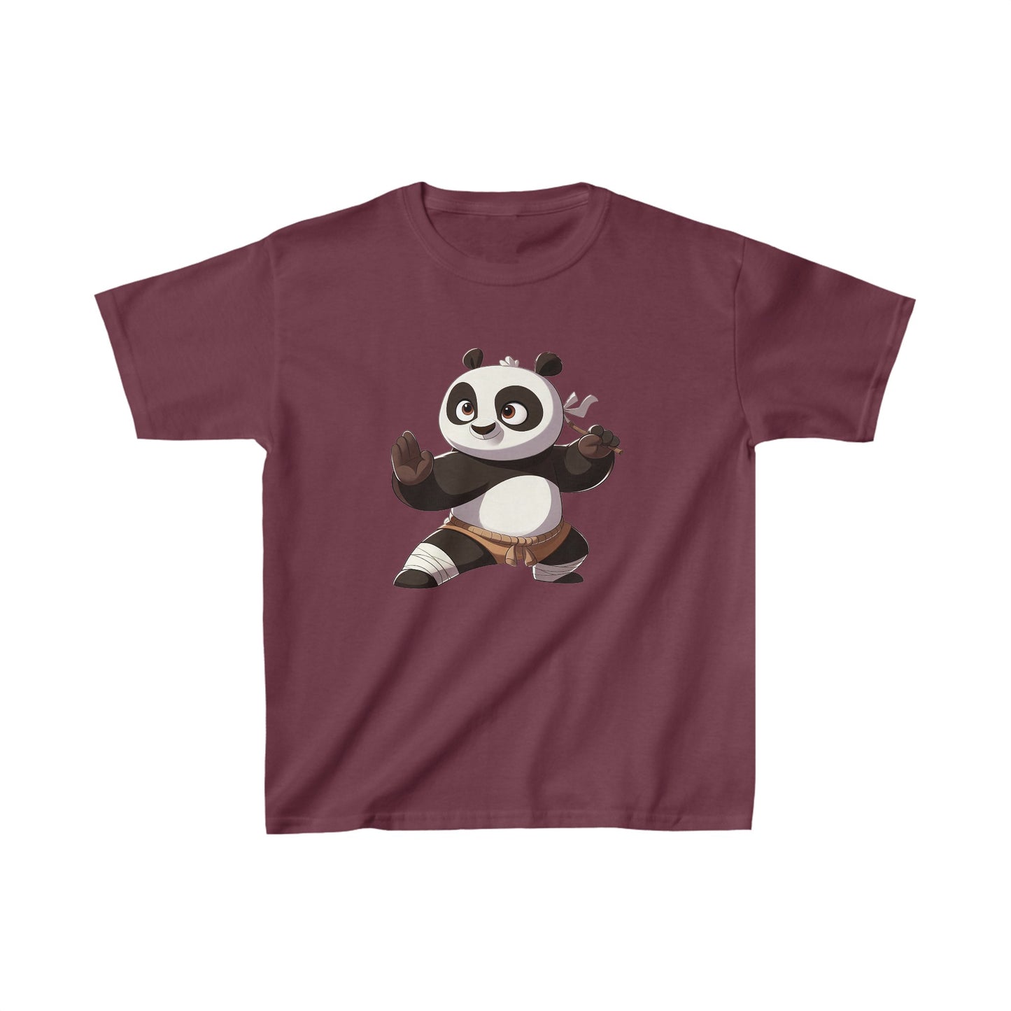 Panda in action | Kids Heavy Cotton™ Tee