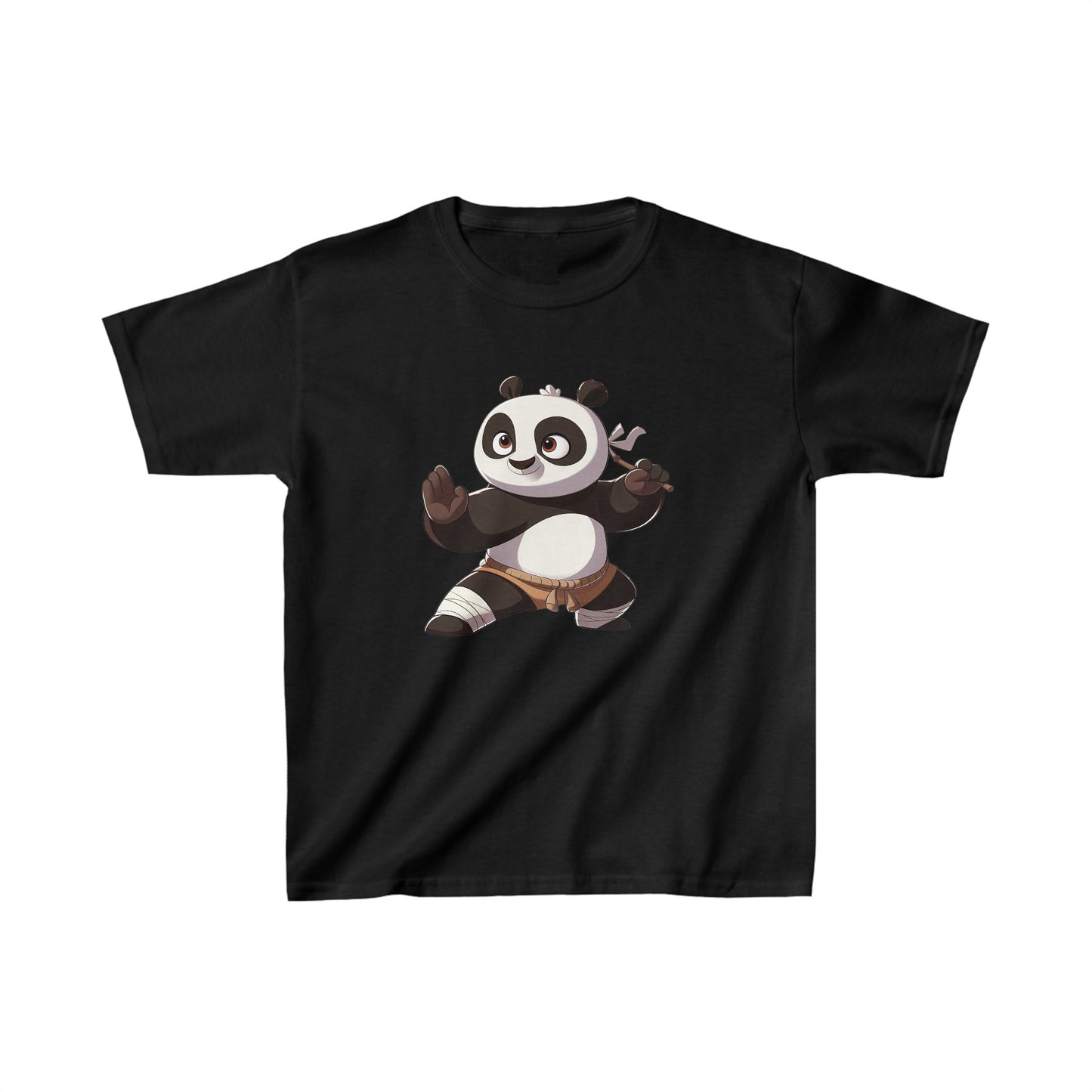 Panda in action | Kids Heavy Cotton™ Tee