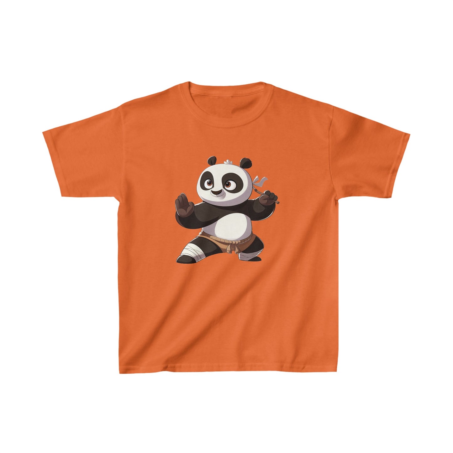 Panda in action | Kids Heavy Cotton™ Tee