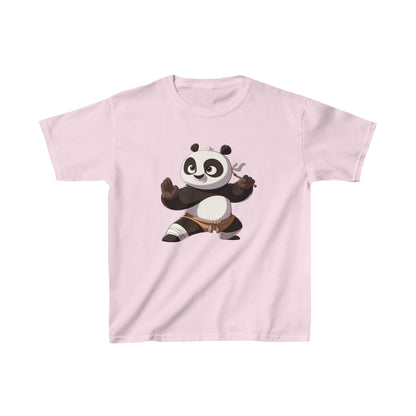 Panda in action | Kids Heavy Cotton™ Tee