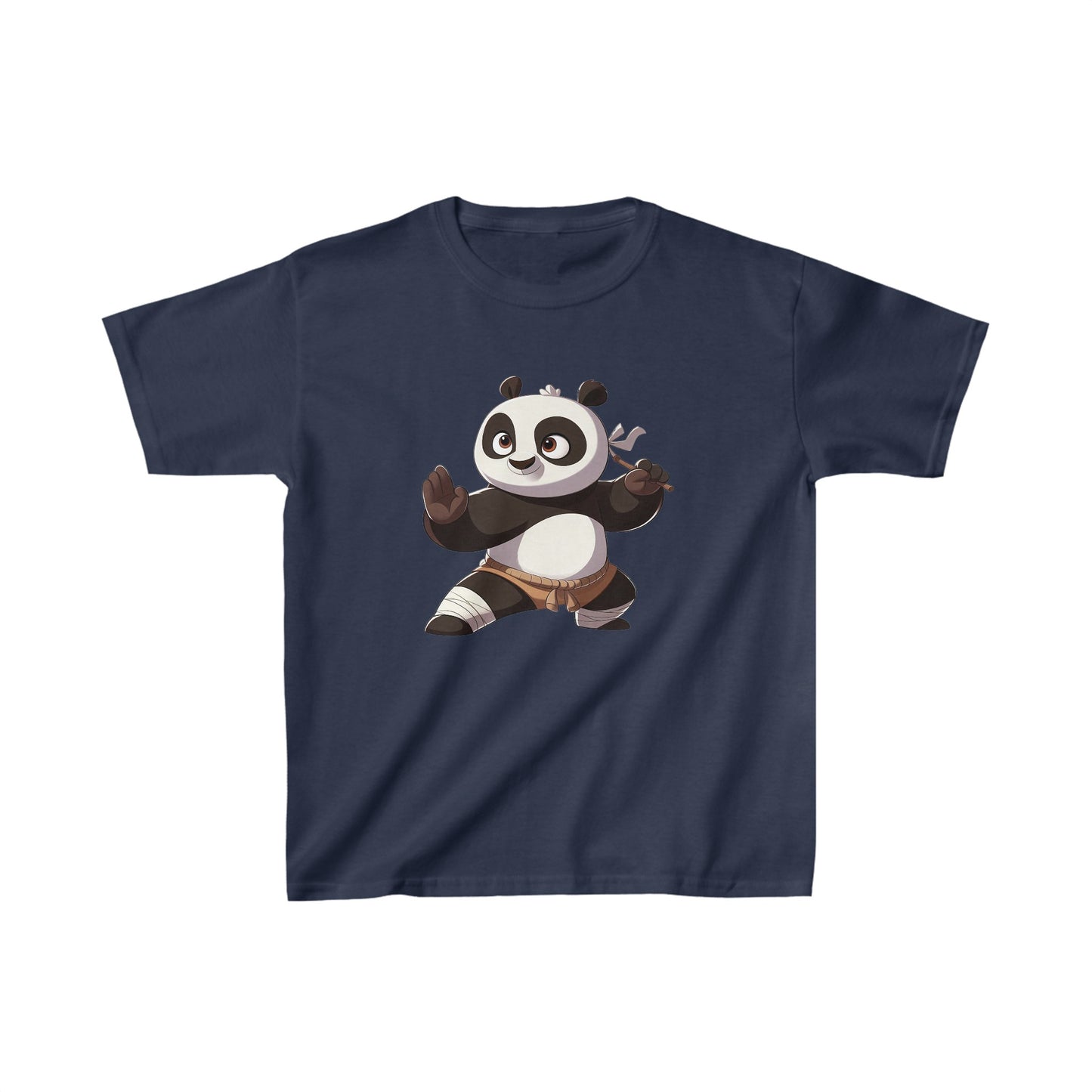 Panda in action | Kids Heavy Cotton™ Tee