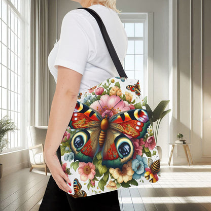 Butterfly On A Flower | Tote Bag