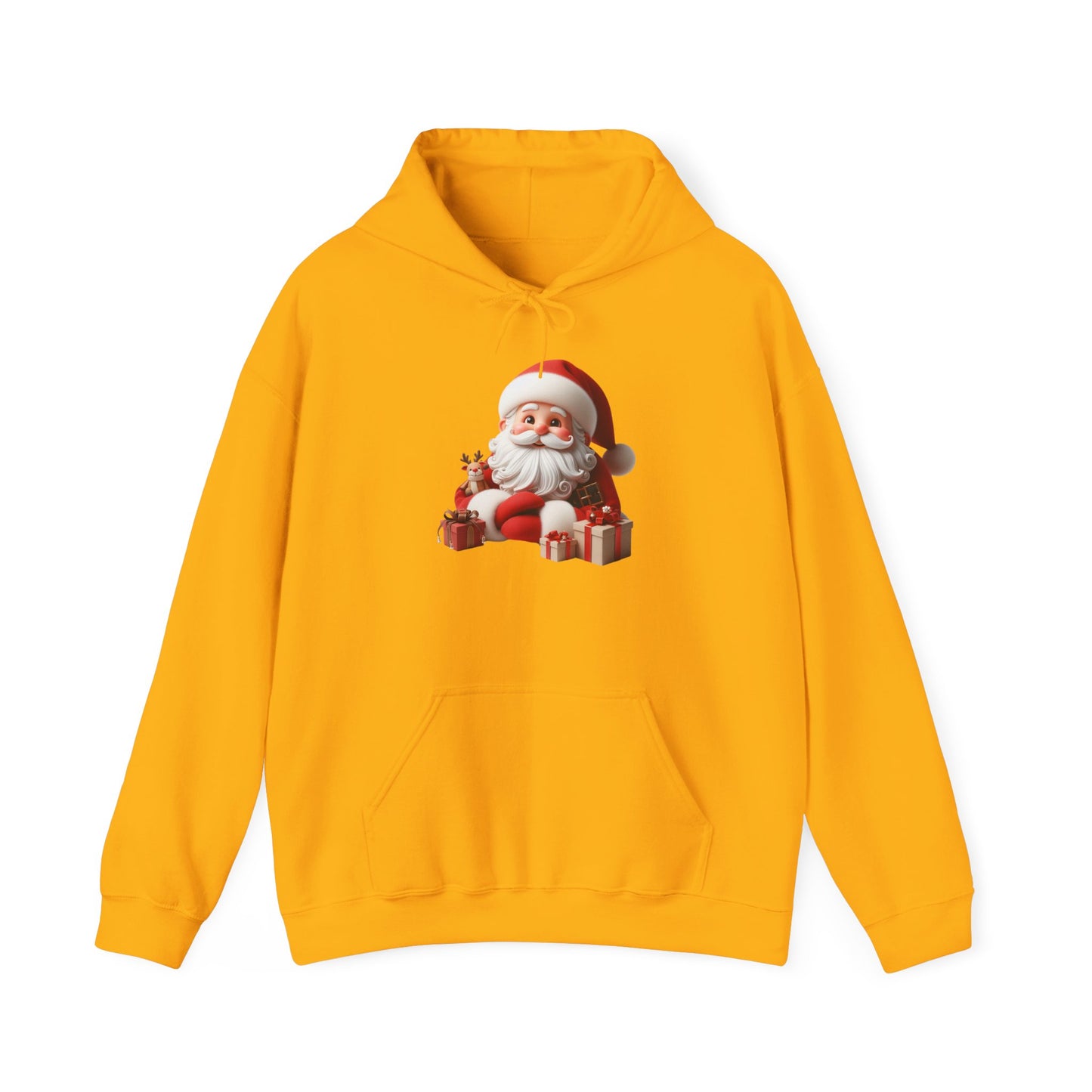 Santa with his Gifts | Unisex Heavy Blend™ Hooded Sweatshirt