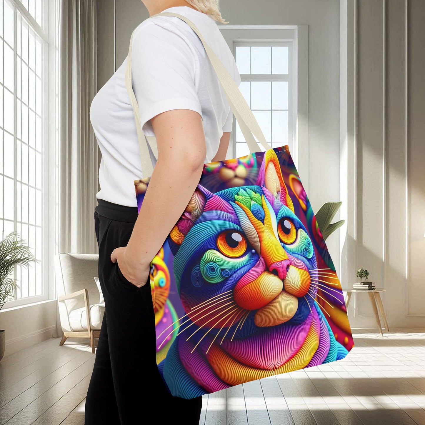 Vibrant Cats | Tote Bag