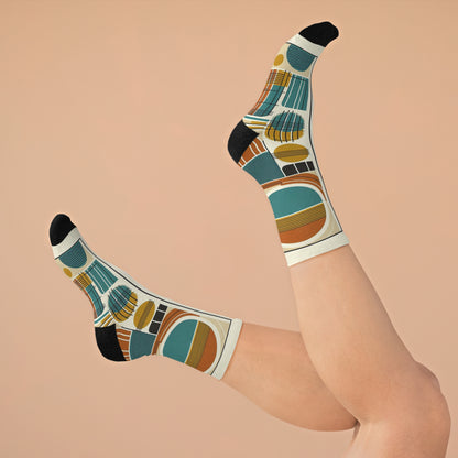 Art moderne du milieu du siècle | Chaussettes confortables