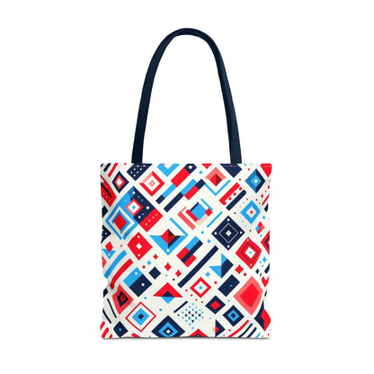 Modern Multicolored Abstract Shapes | Tote Bag