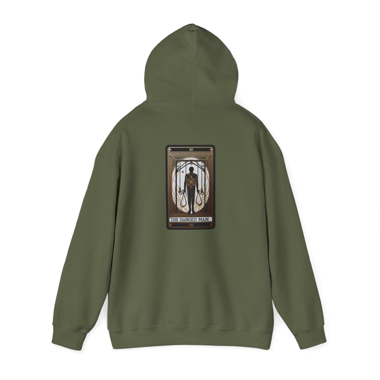 The Hanged Man | Tarot Card | Unisex Heavy Blend™ Hooded Sweatshirt