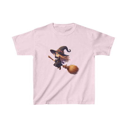 Flying Witch | Kids Heavy Cotton™ Tee